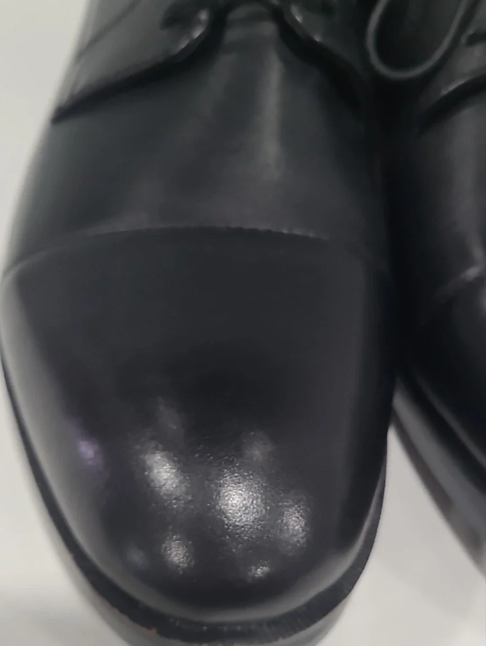 COLE HAAN Classic Black Men's GRAND OS Up Dress Shoes - Lace-Up Oxford 10.5M